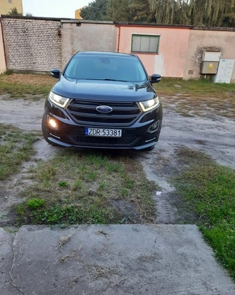 Ford EDGE cena 93000 przebieg: 220000, rok produkcji 2016 z Wałcz małe 191